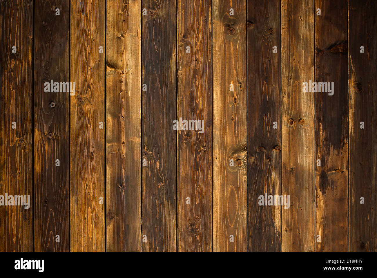 brown old wood texture with knot Stock Photo