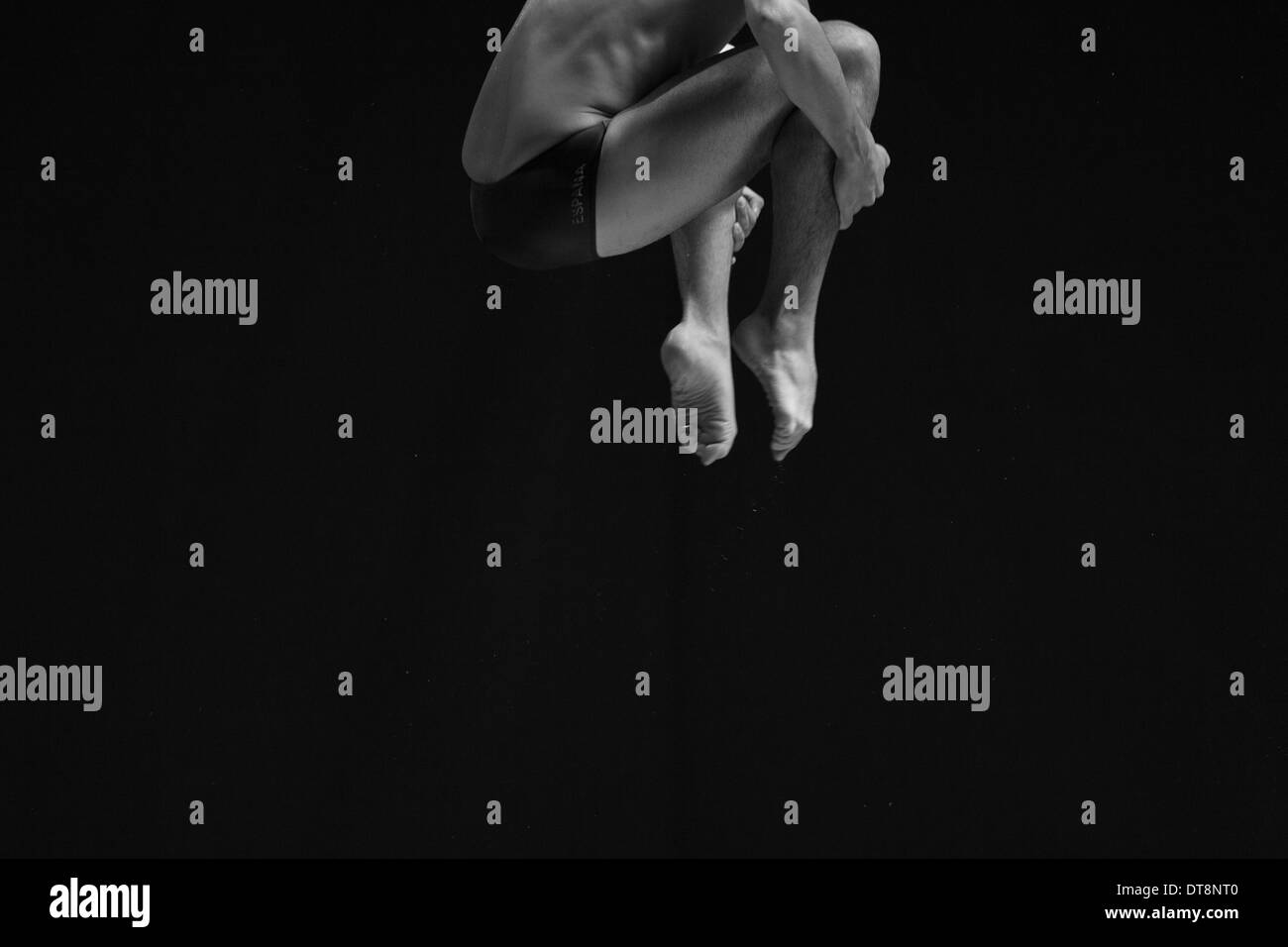 Dive jump Stock Photo Alamy