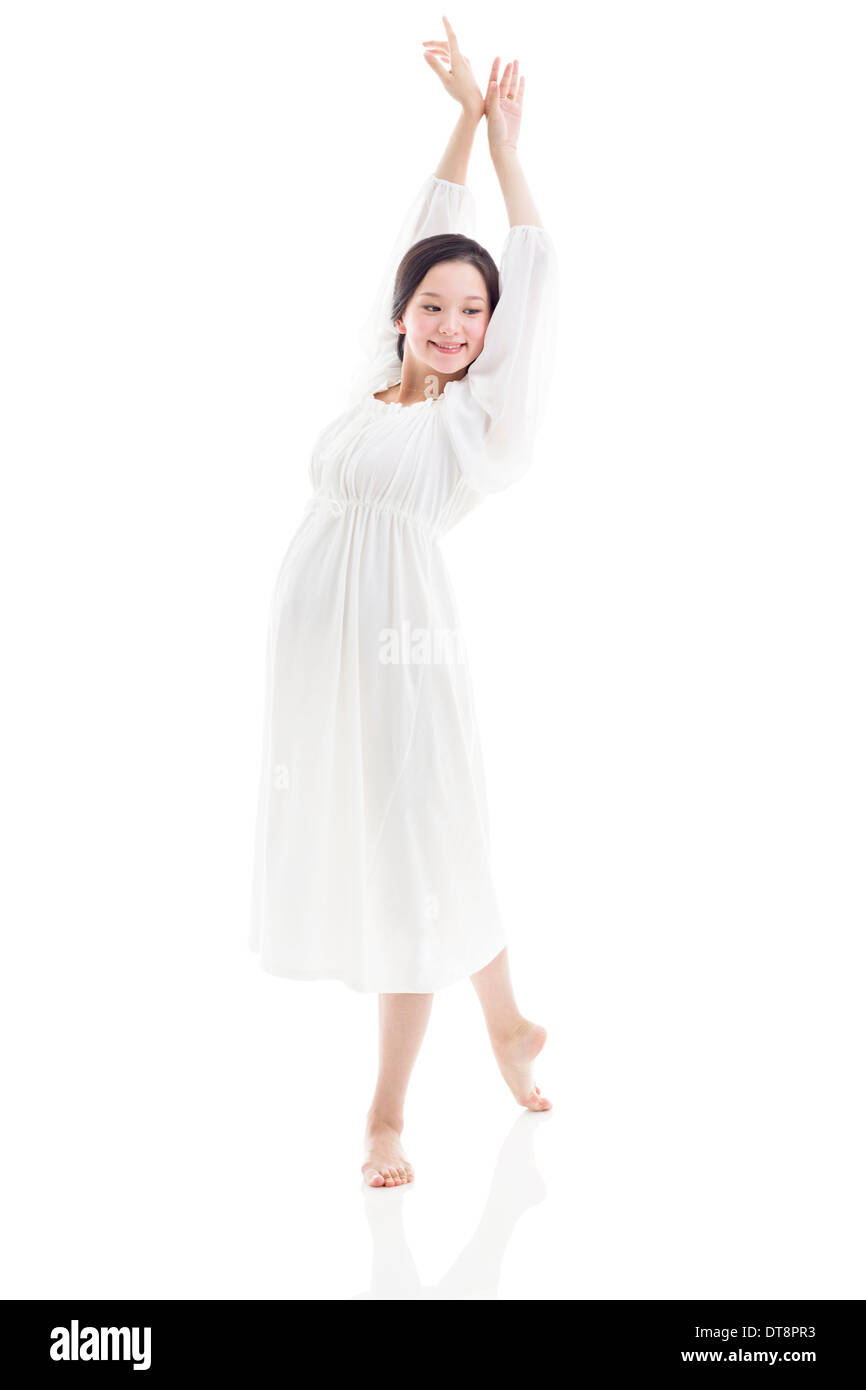 Barefoot women dancing hi-res stock photography and images - Alamy