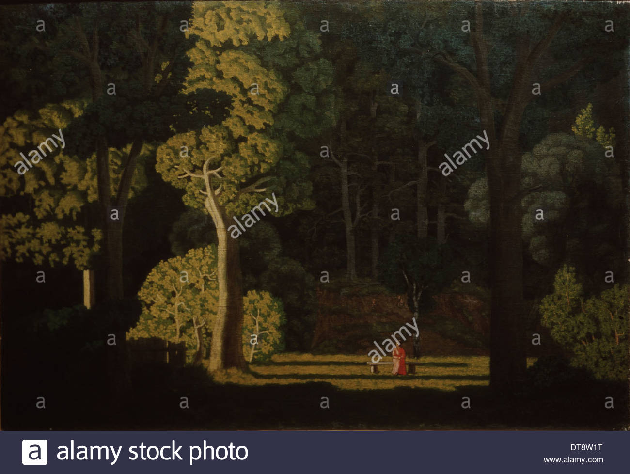 The writing on the picture Krymov Winter evening on the plan 65 The writing on the picture Krymov Winter evening on the plan 38