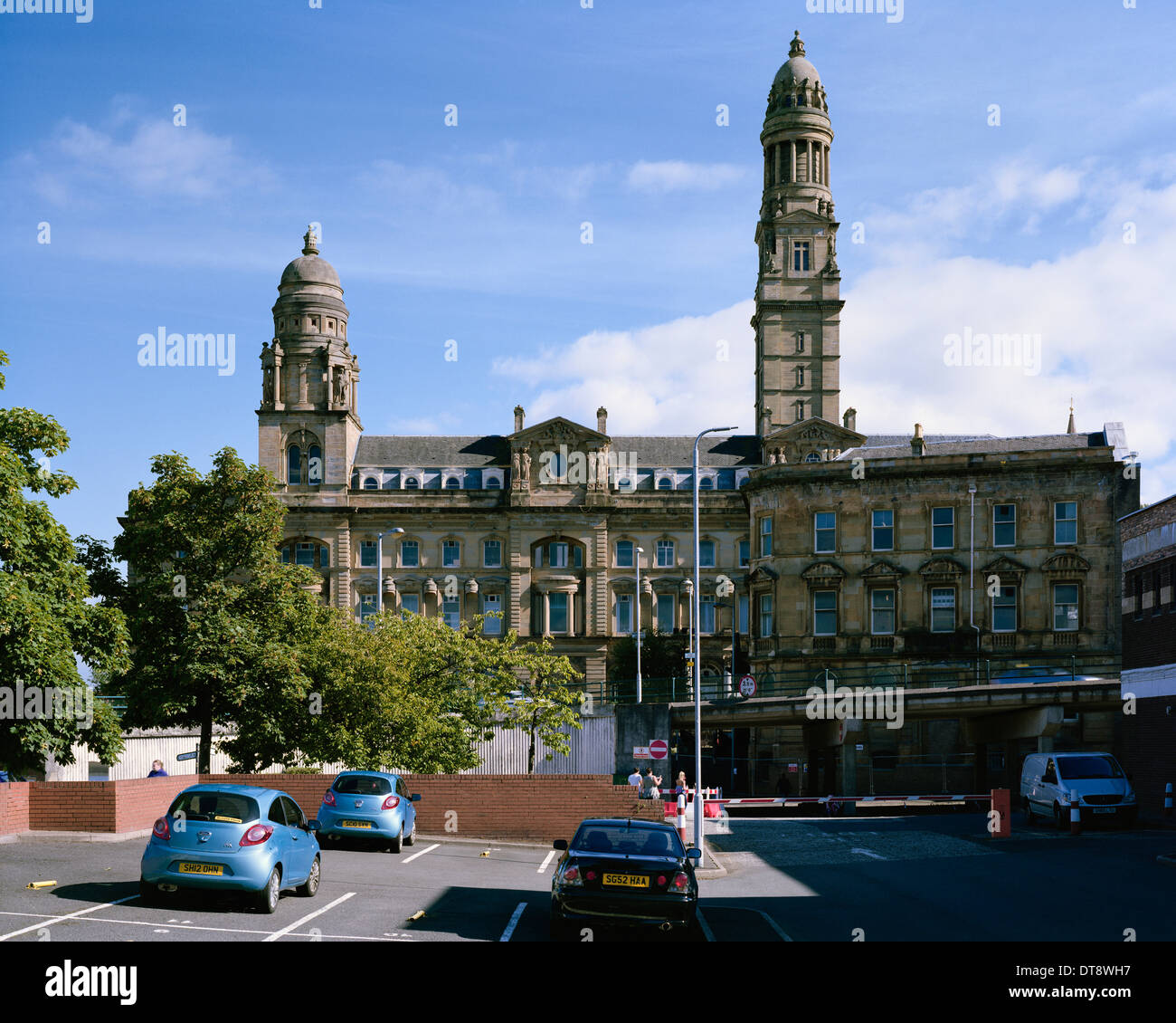 The Municipal Buildings in Greenock Inverclyde District Scotland Stock Photo