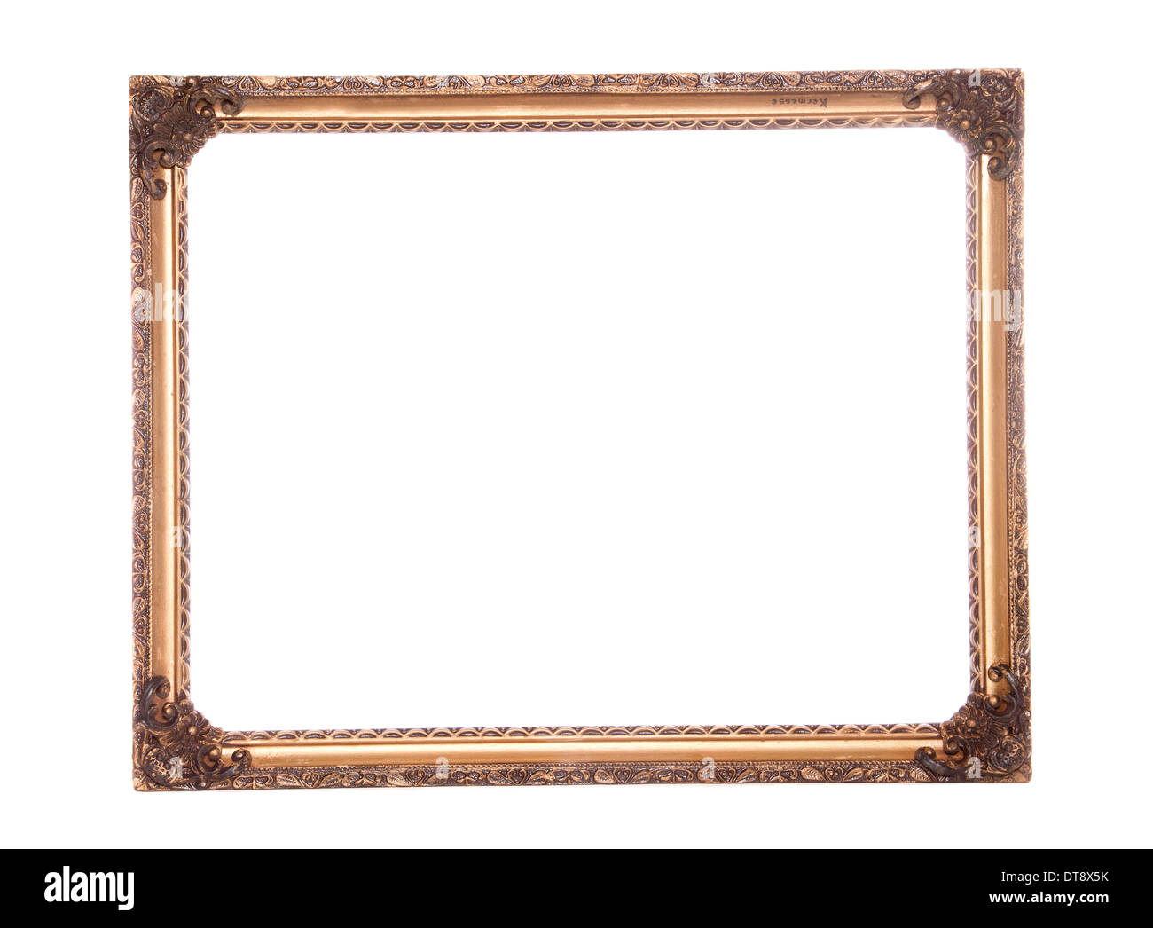 Gold gilt frame Cut Out Stock Images & Pictures Alamy