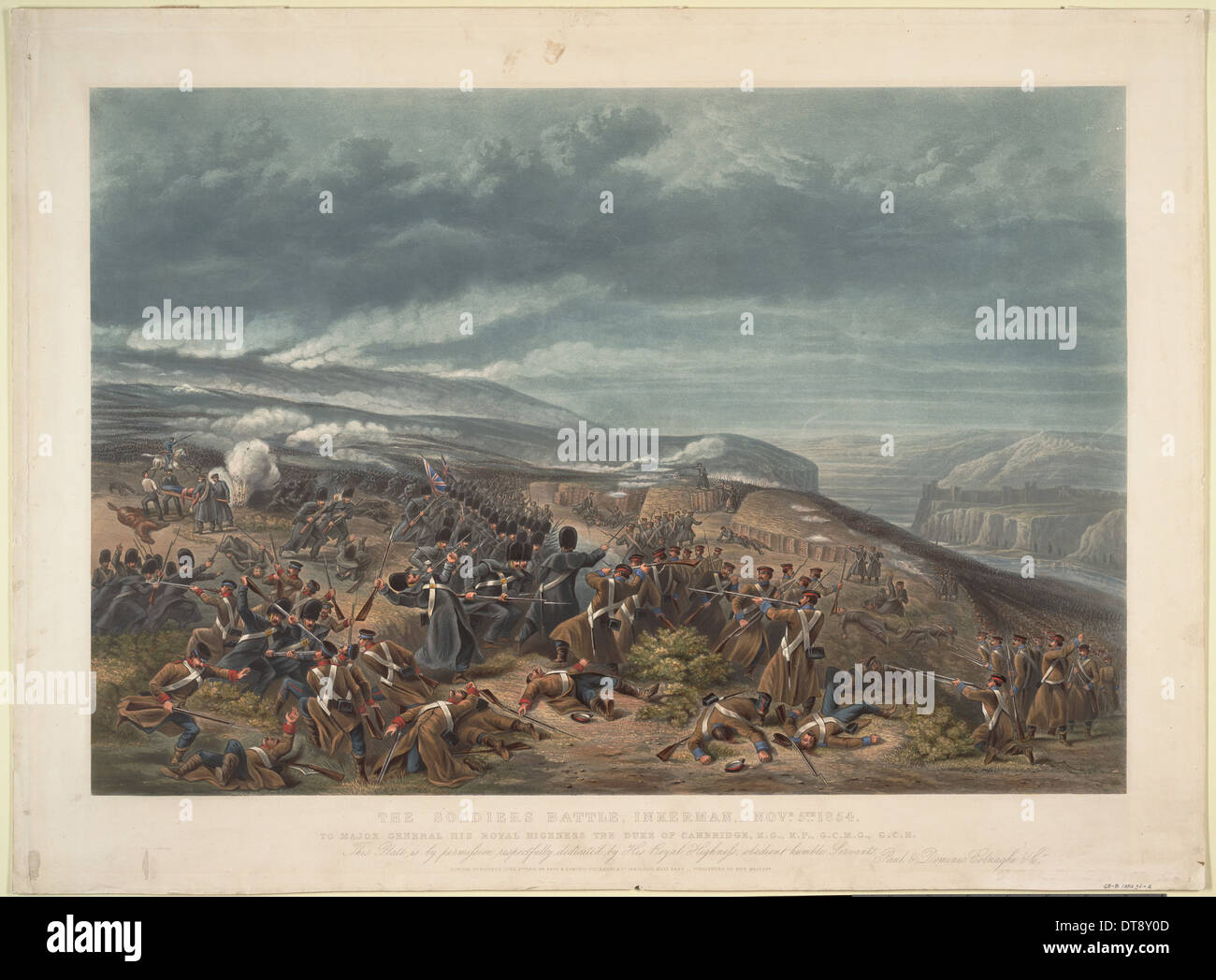 The Battle of Inkerman on November 5, 1854, 1855. Artist Anonymous
