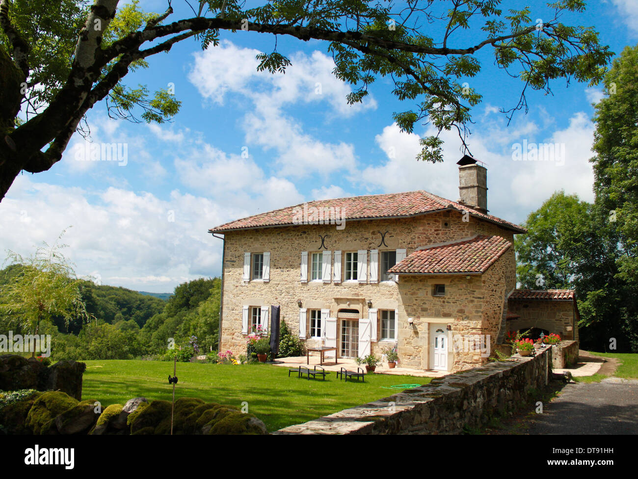 House in south of France Stock Photo