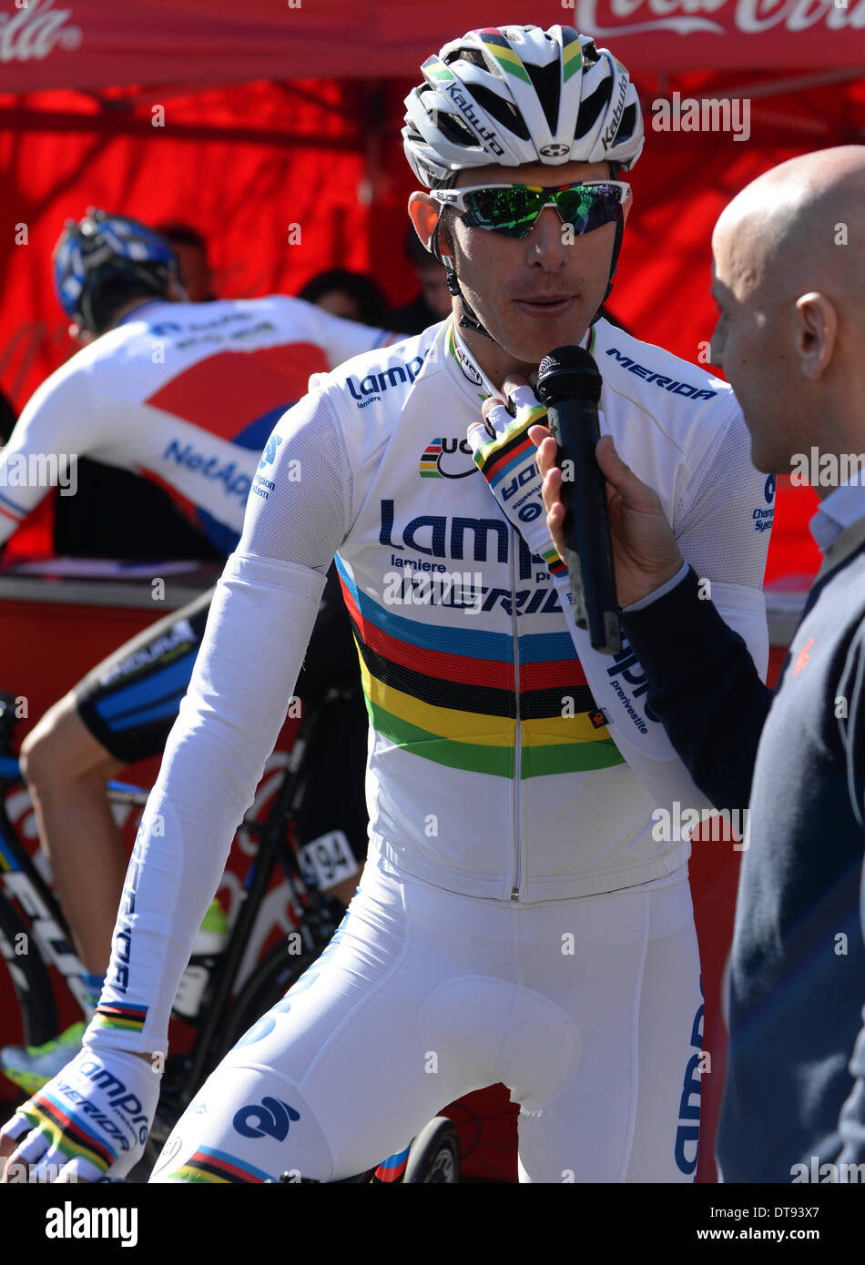 The Portuguese rider and World Champion Rui Costa in the 2014 Majorca  Cycling Challenge Stock Photo - Alamy