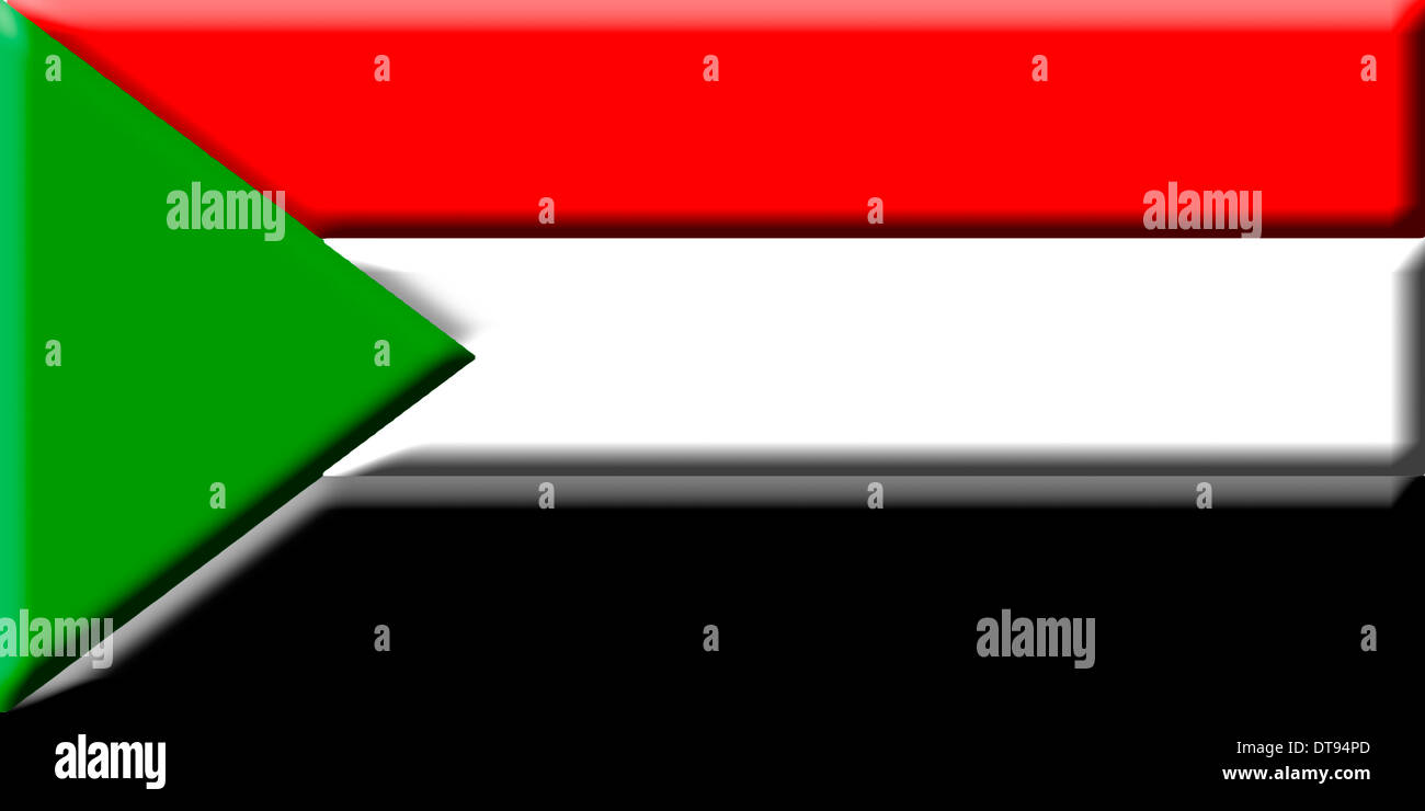 Sudan flag design Cut Out Stock Images & Pictures - Alamy