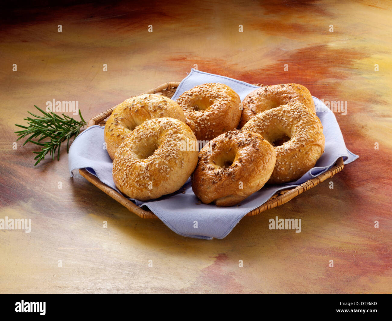 Round corn bagels hires stock photography and images Alamy