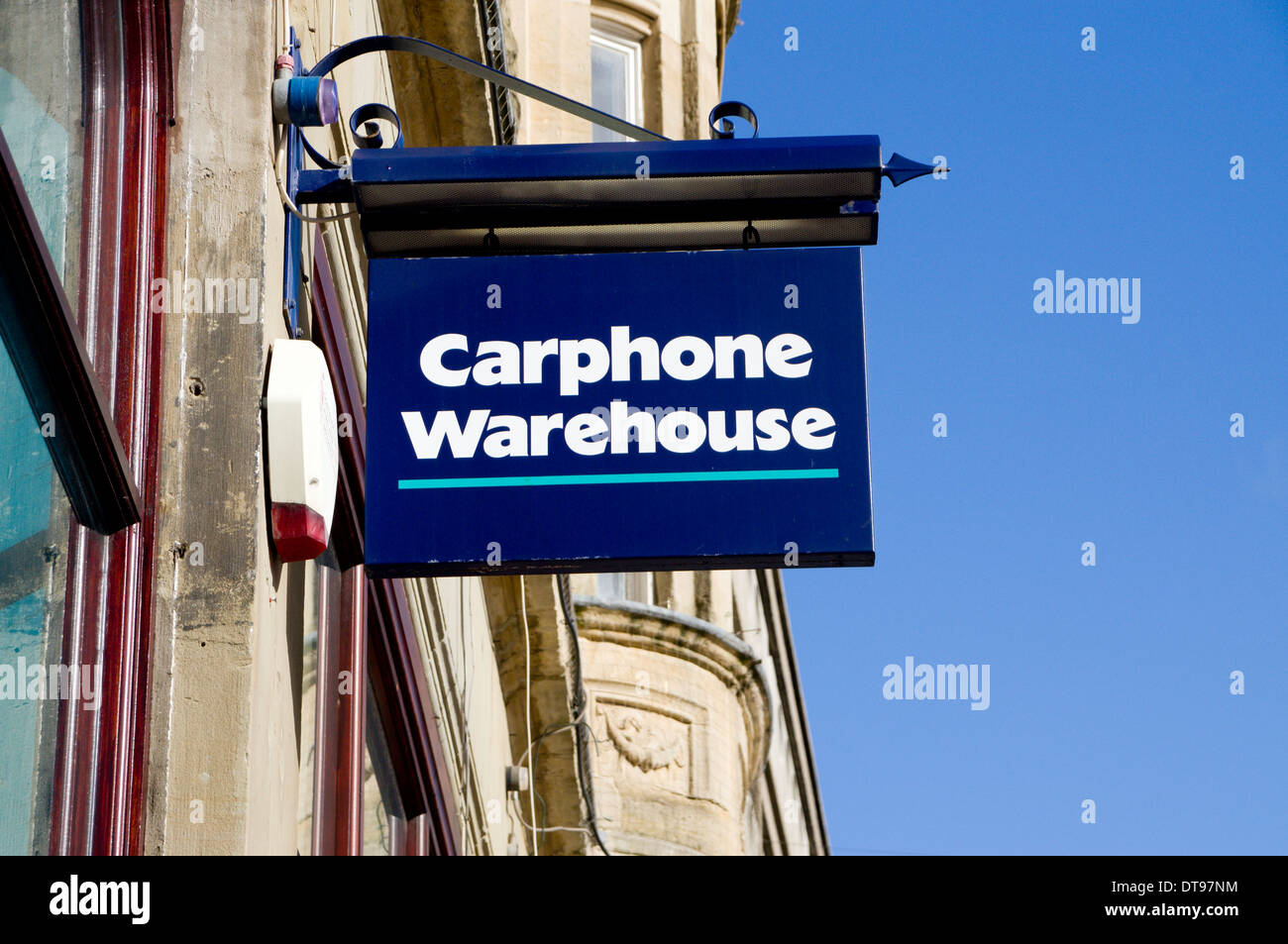 Carphone Warehouse, Queen Street, Cardiff, Wales. Stock Photo