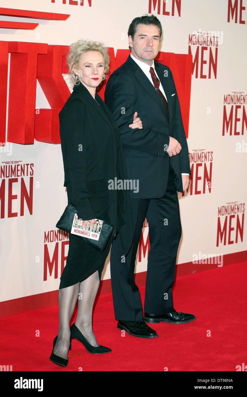London, UK . 11th Feb, 2014. Brendan Coyle arriving for 'The Monuments Men' Premiere, at Odeon Leicester Square, London. 11/02/2014 Credit:  dpa picture alliance/Alamy Live News Stock Photo
