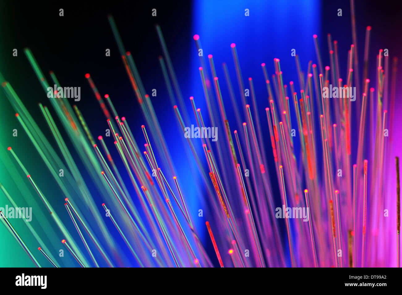Fibre optics bunch hi-res stock photography and images - Alamy