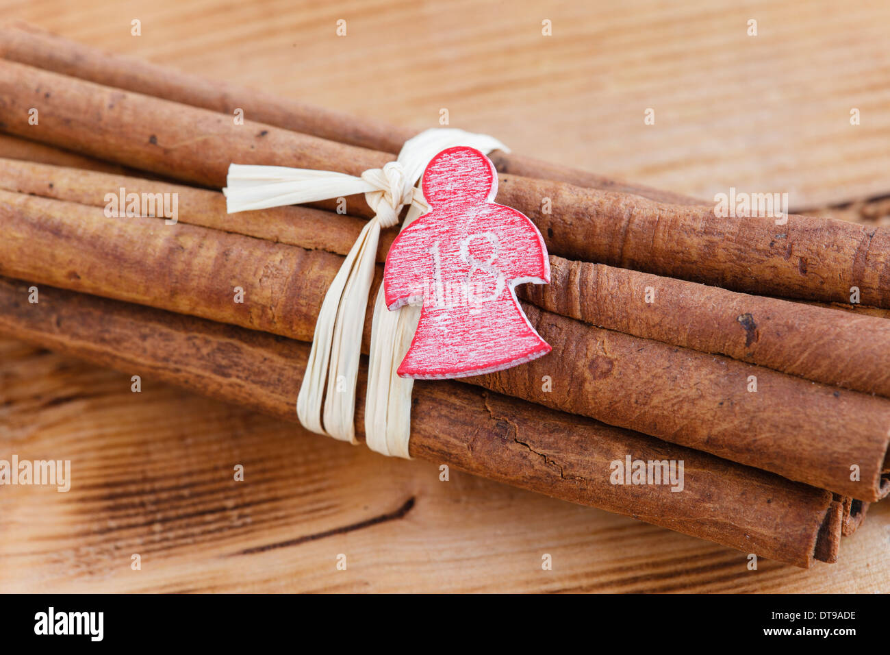 Cinnamon days with Angels Stock Photo