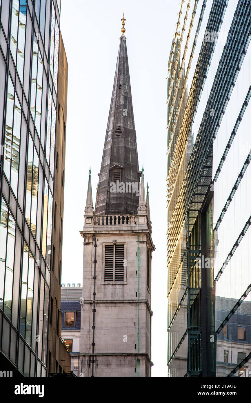 St. Margaret Pattens Church City Of London UK Stock Photo