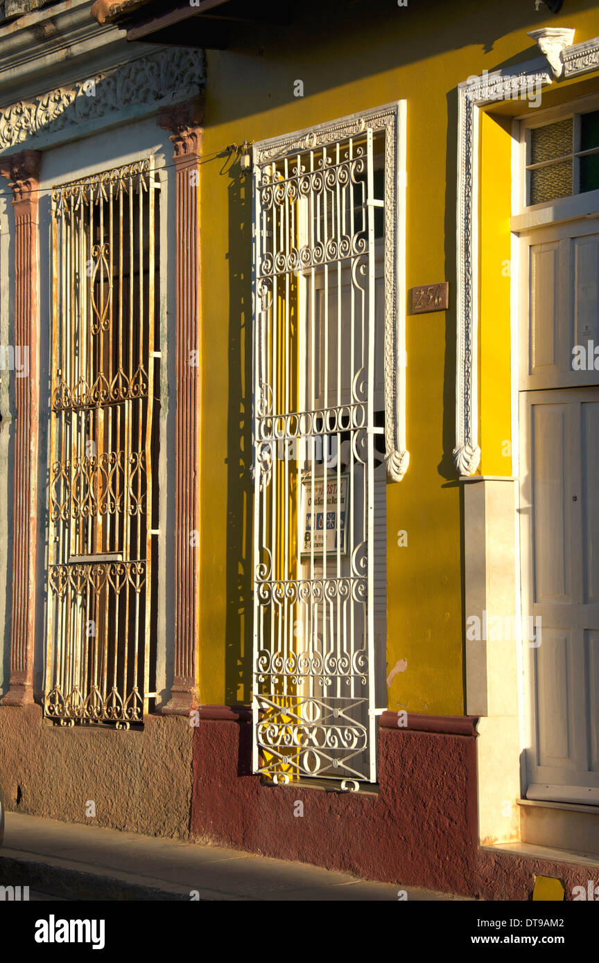 Doors and windows, Trinidad, Cuba Stock Photo Alamy