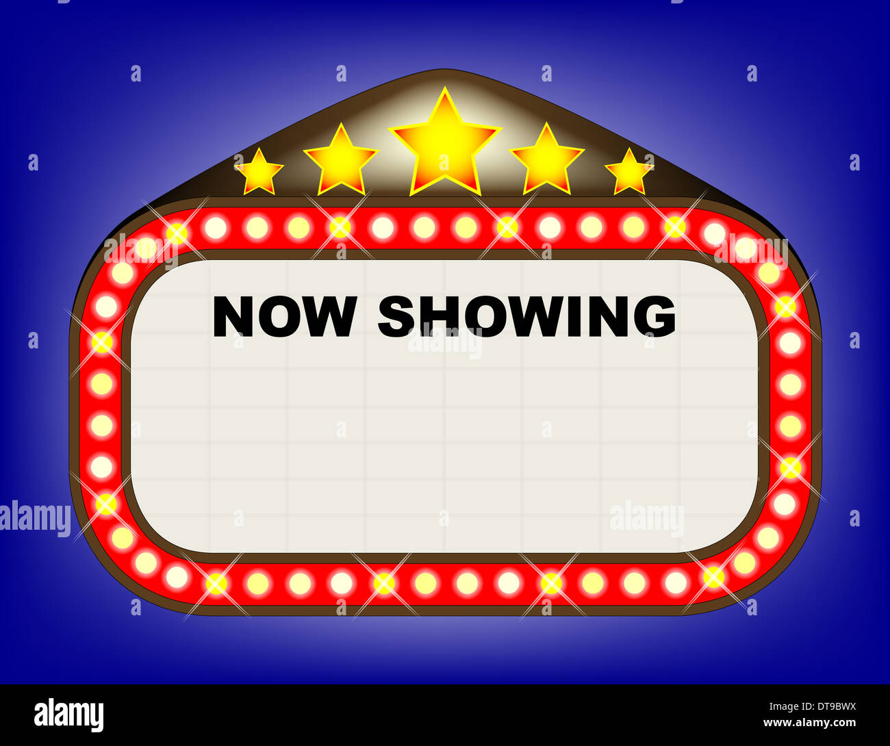 now showing marquee sign