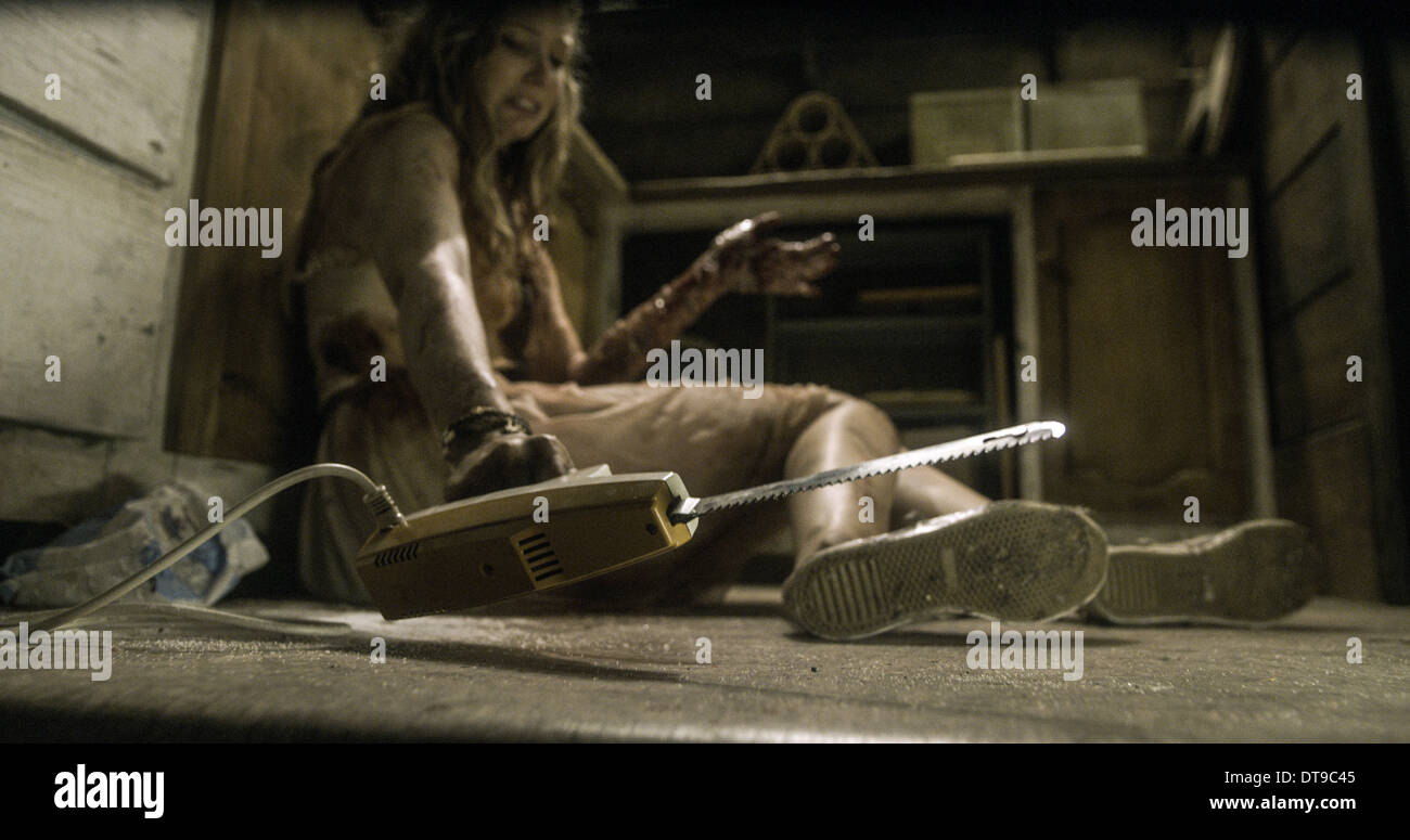 Elizabeth Blackmore Evil Dead 2013 Stock Photo Alamy
