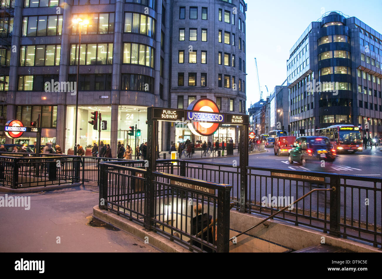 Monument london underground station london hires stock photography and images Alamy