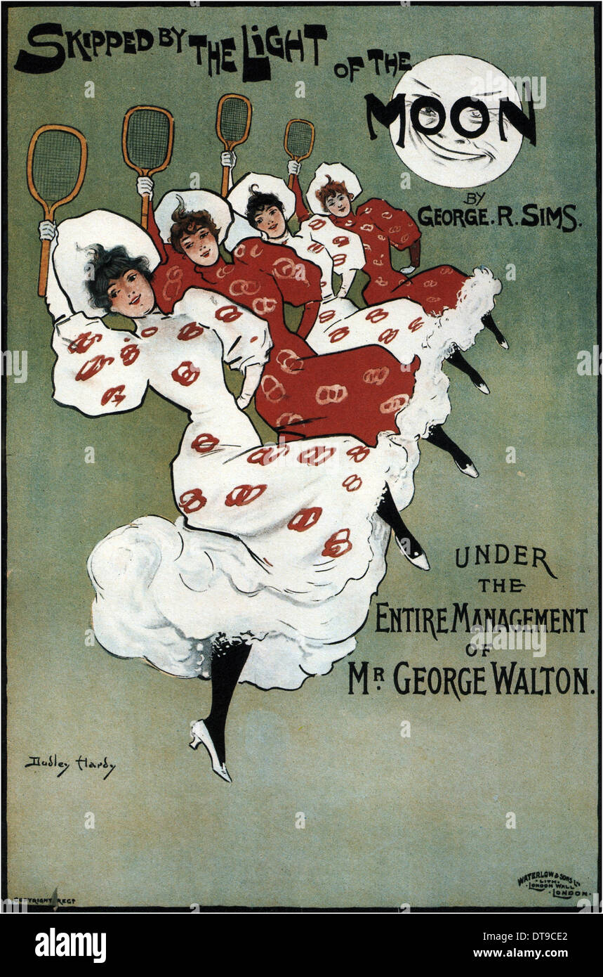 George Sims Actor Poster for the George Sims comedy Skipped by the Light of the Moon ...