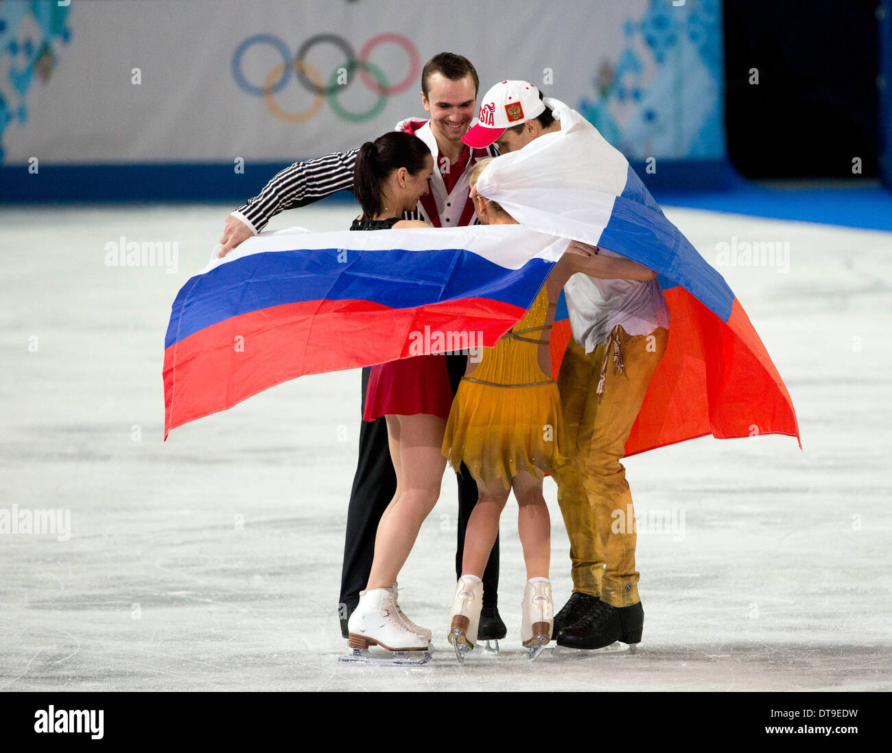 Russian team winners hi-res stock photography and images - Alamy