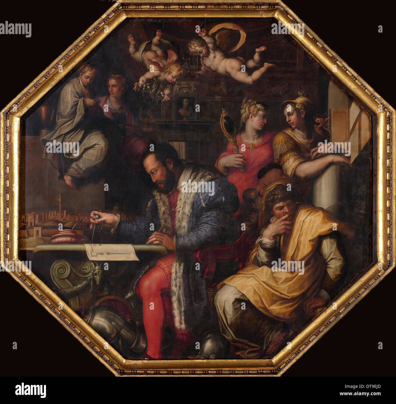 Giorgio vasari palazzo vecchio cosimo i hi-res stock photography and ...