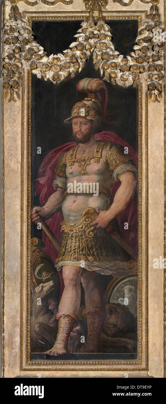 Grand Duke of Tuscany Cosimo I de' Medici (1519-1574), 1555-1562. Artist: Vasari, Giorgio (1511-1574) Stock Photo