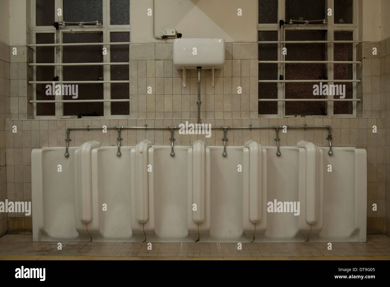 Victorian urinals Stock Photo Alamy