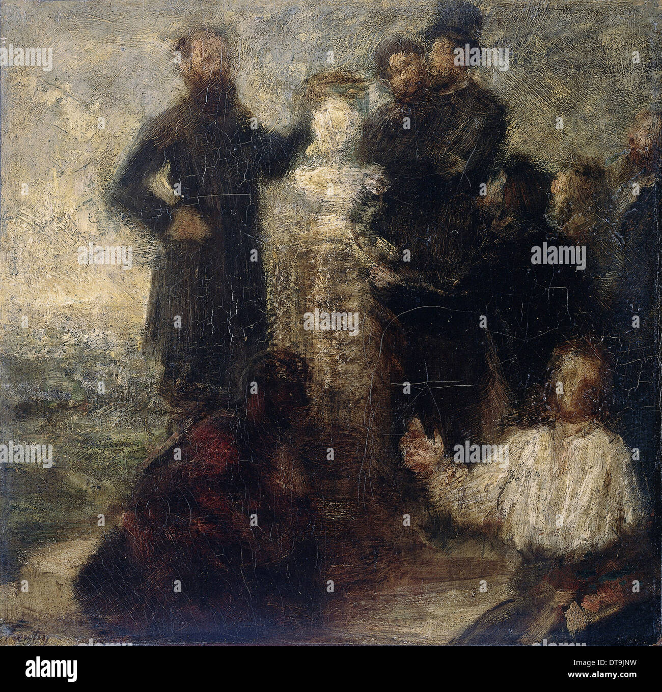 Hommage à Berlioz, c. 1900. Artist: Fantin-Latour, Henri (1836-1904) Stock Photo