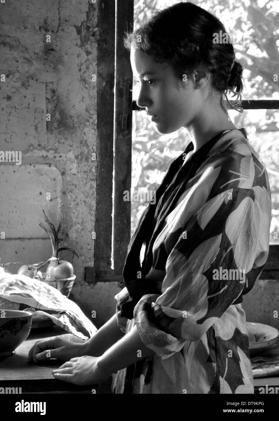 AIDA FOLCH THE ARTIST AND THE MODEL; EL ARTISTA Y LA MODELO (2012) Stock Photo