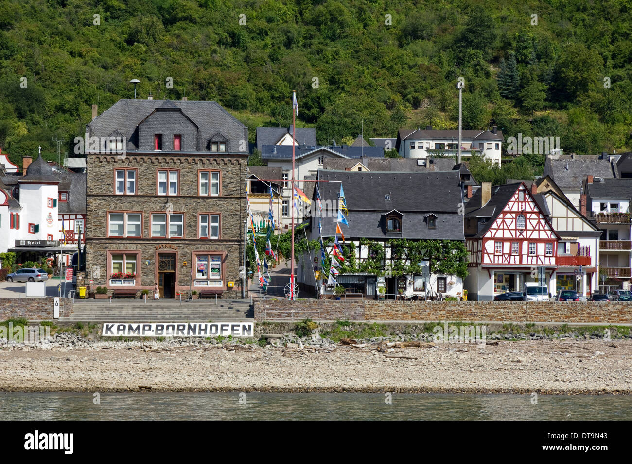 Kamp Bornhofen in the Rhine Valley, Germany Stock Photo Alamy
