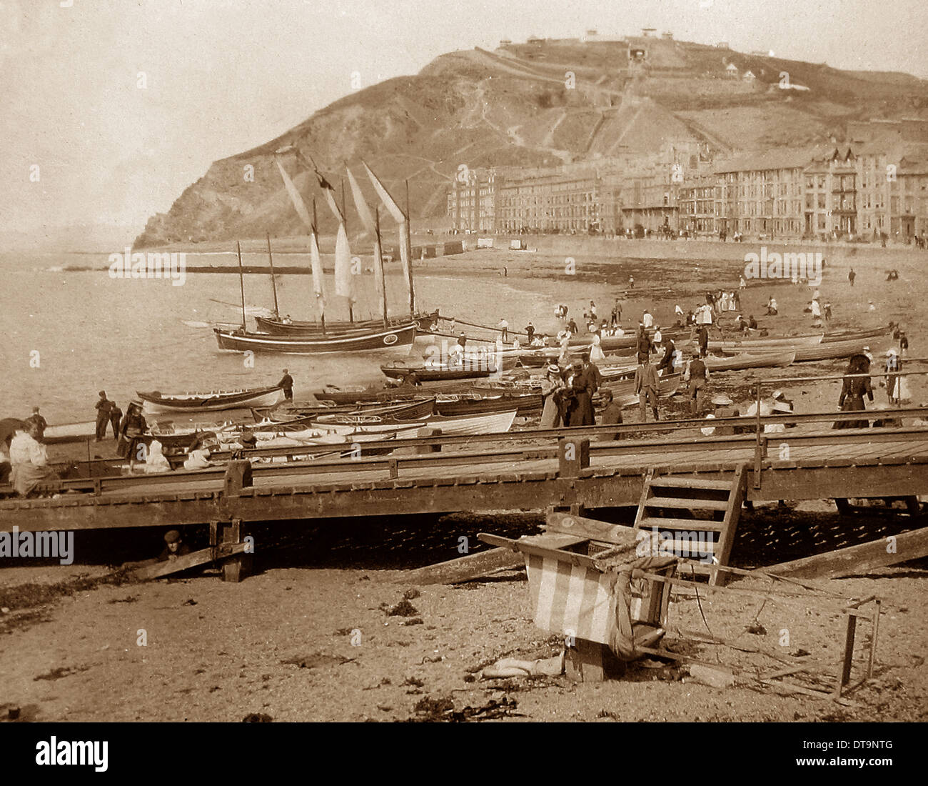 Aberystwyth Victorian period Stock Photo
