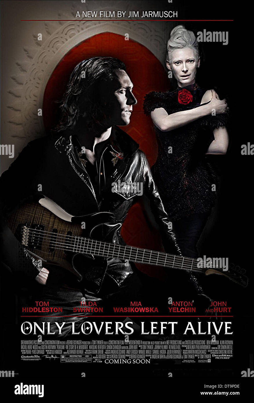 Tom Hiddleston Tilda Swinton Poster Only Lovers Left Alive 13 Stock Photo Alamy Tom Hiddleston Tilda Swinton Poster Only Lovers Left Alive 13 Stock Photo Alamy