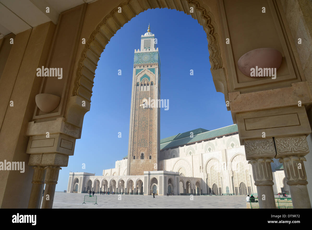 Grande Mosquée Hassan II, Bd Sidi Mohammed Ben Abdallah, Casablanca, Grand Casablanca Region, Kingdom of Morocco Stock Photo