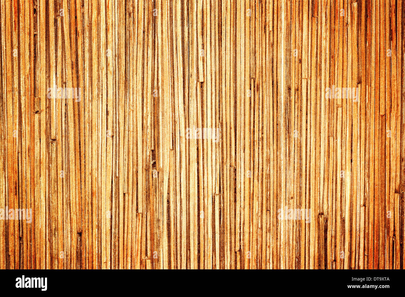 Closeup old brown wood texture for background. Stock Photo