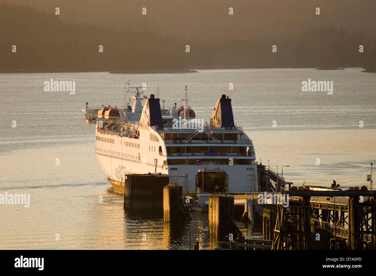 BC Ferry at dock; Prince Rupert; BC. Canada Stock Photo Alamy
