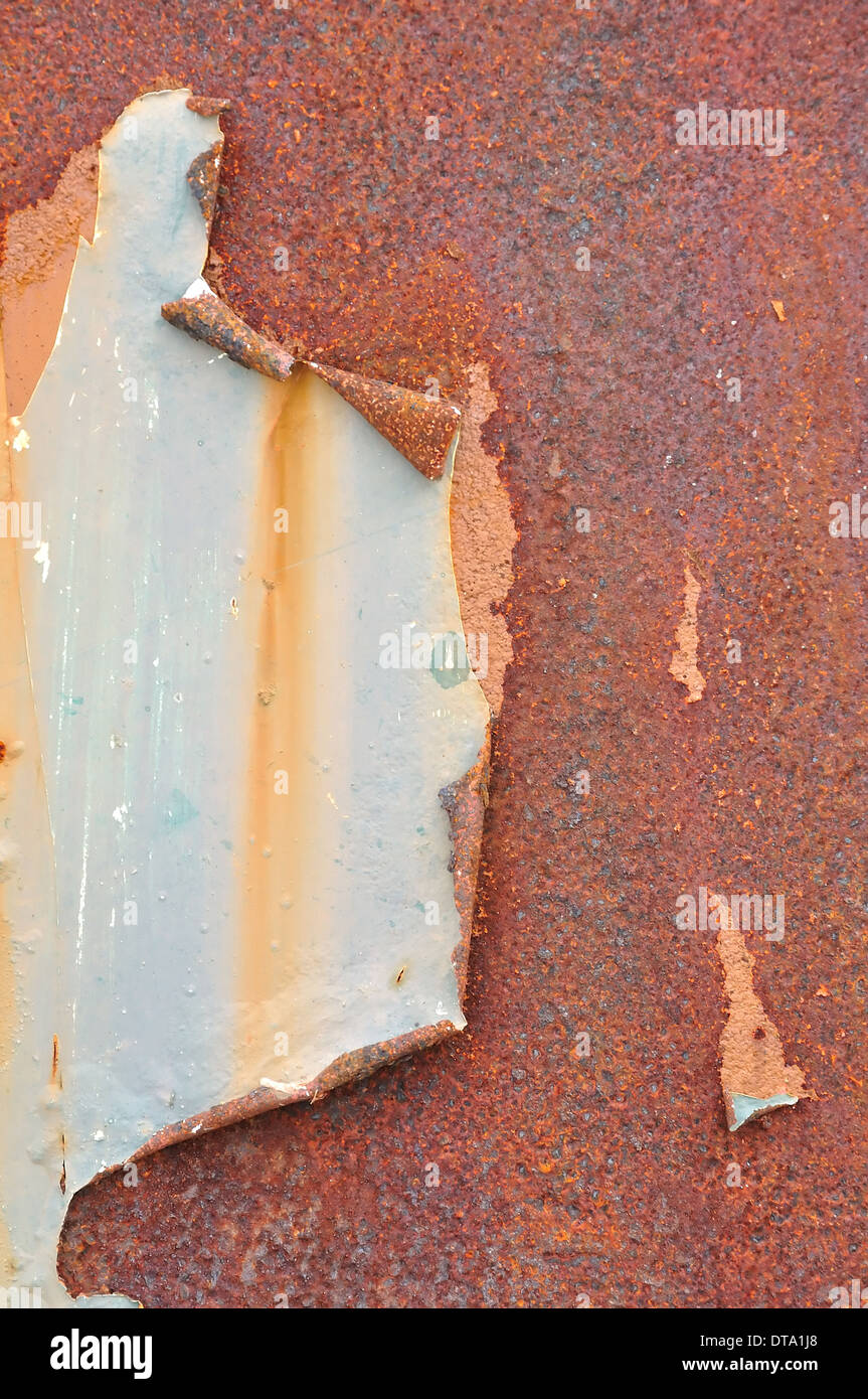 Rusty grunge texture on metal Stock Photo - Alamy