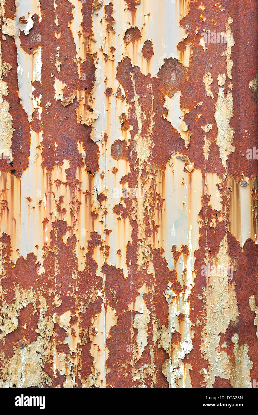 Rusty grunge texture on metal Stock Photo - Alamy