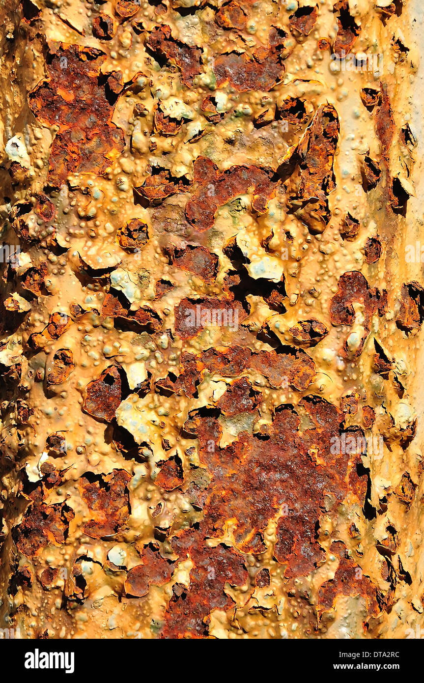 Rusty grunge texture on metal Stock Photo - Alamy