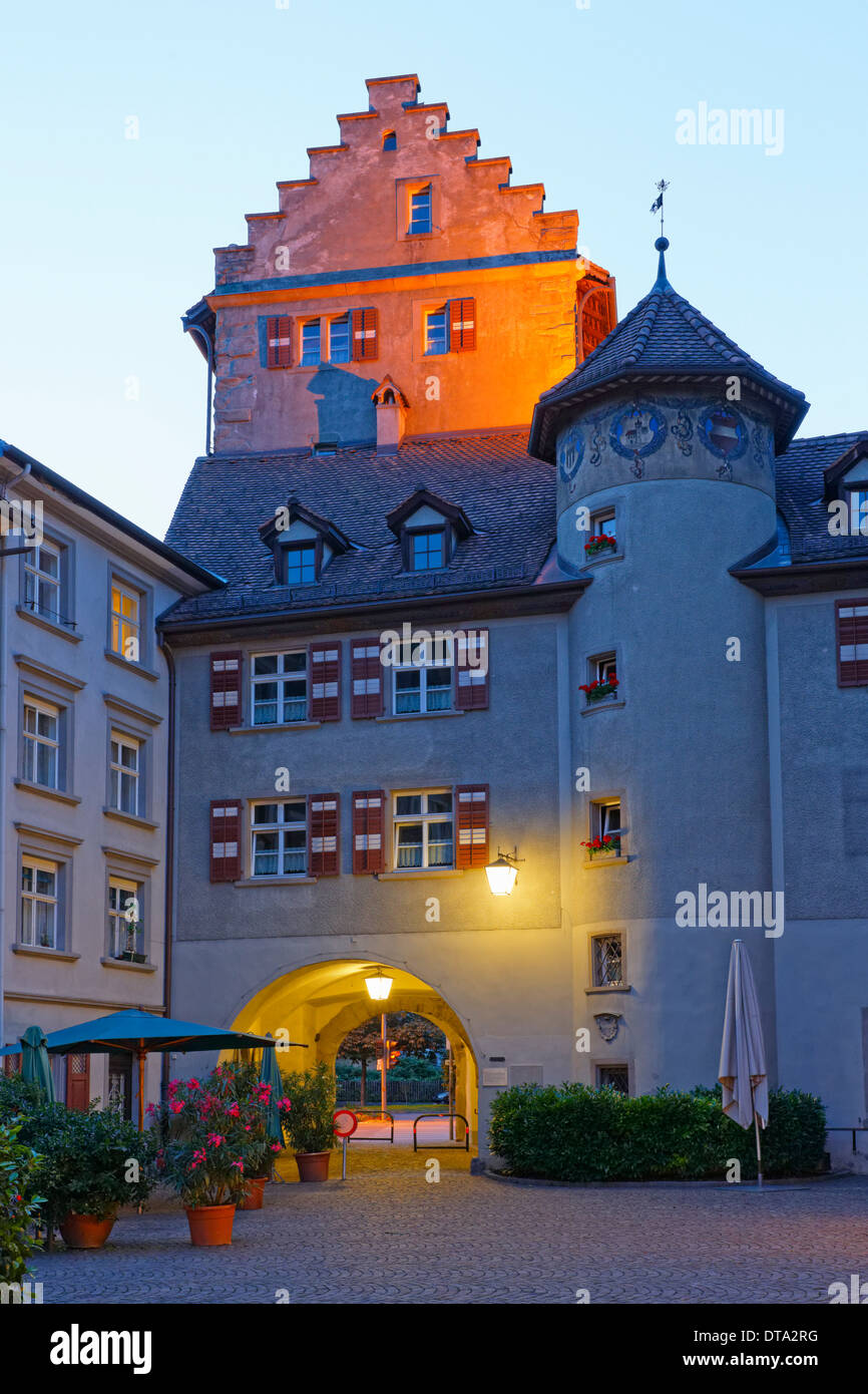 Chur Gate, Feldkirch, Vorarlberg, Austria Stock Photo