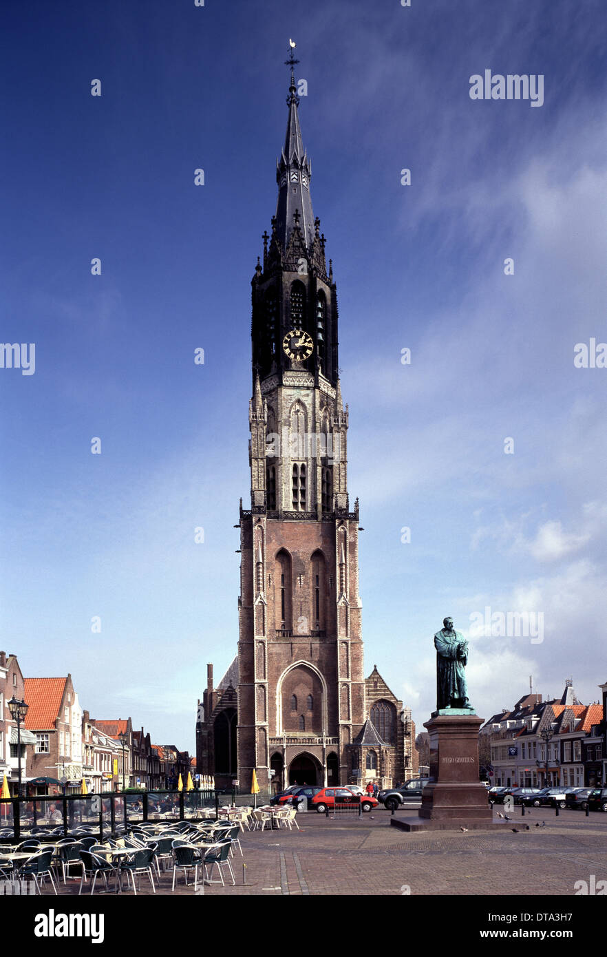 Delft, Nieuwe Kerk Stock Photo