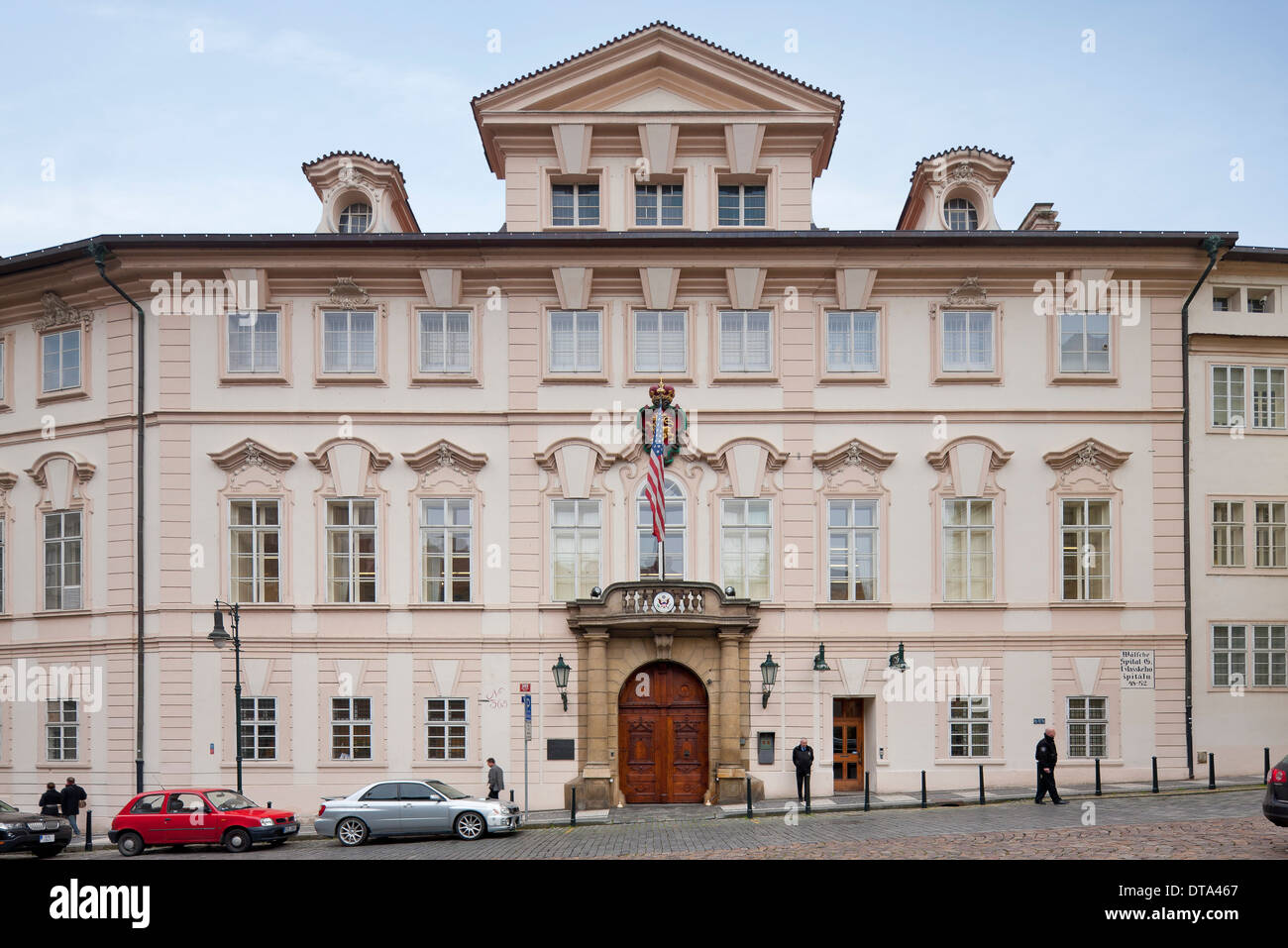 Prag, Stadtpalais Stock Photo