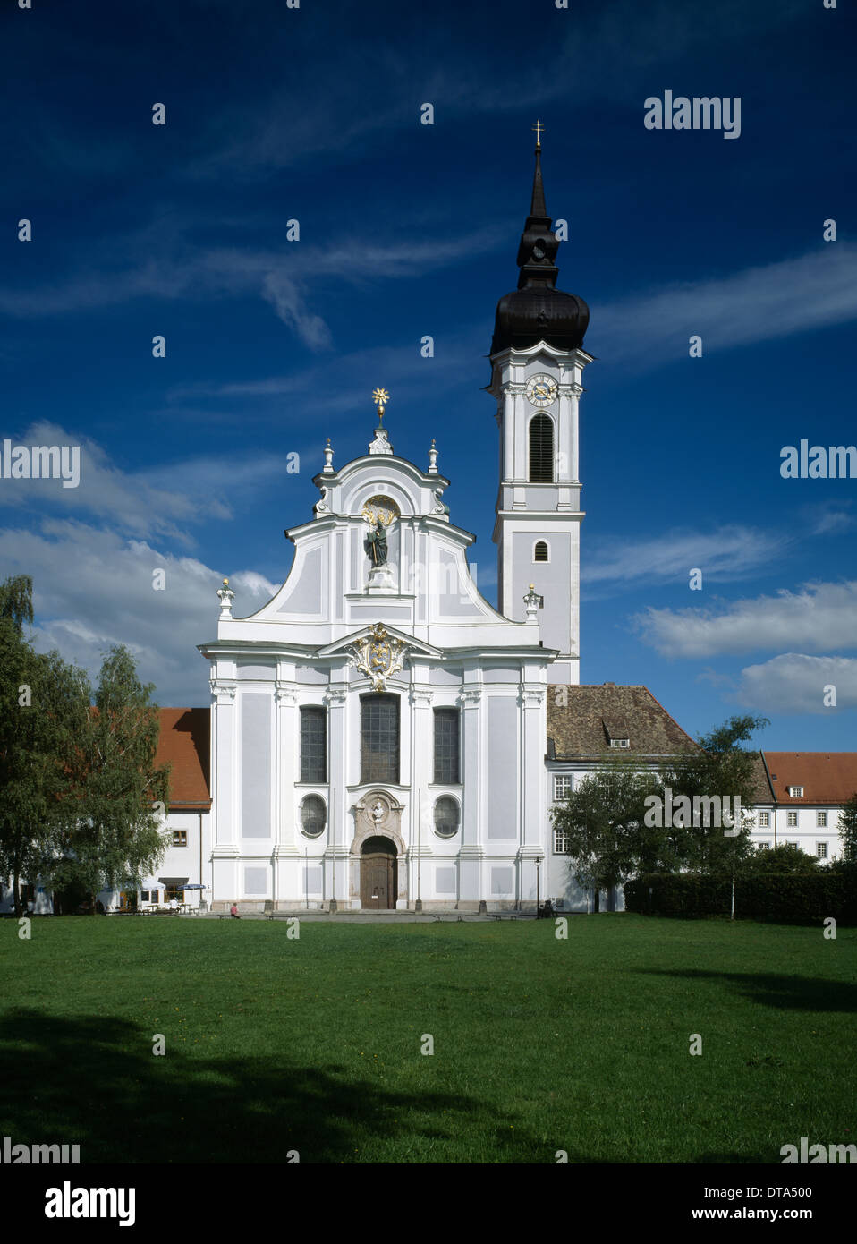Dießen am Ammersee, ehemalige Klosterkirche Stock Photo
