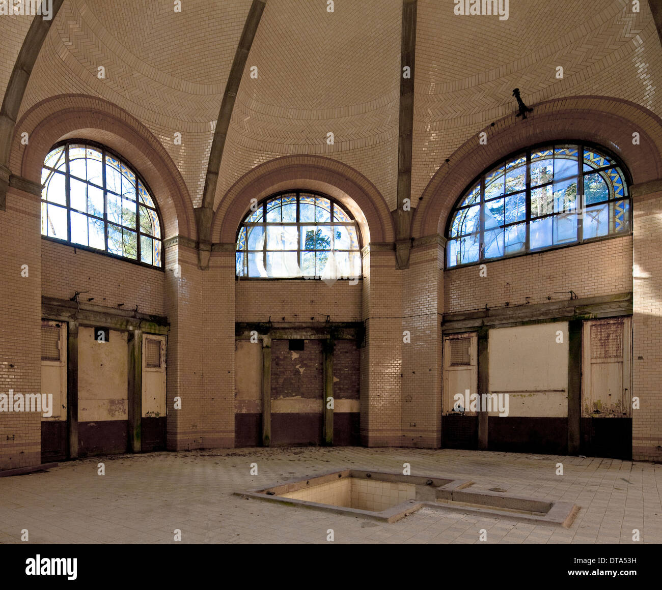 Beelitz-Heilstätten, ehemalige Arbeiter-Lungenheilstätten Stock Photo