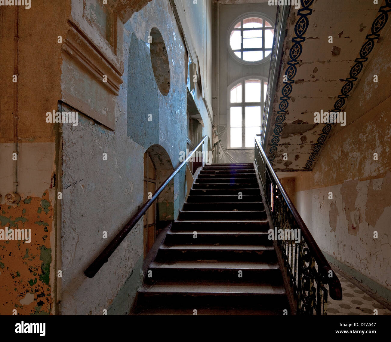 Beelitz-Heilstätten, ehemalige Arbeiter-Lungenheilstätten Stock Photo