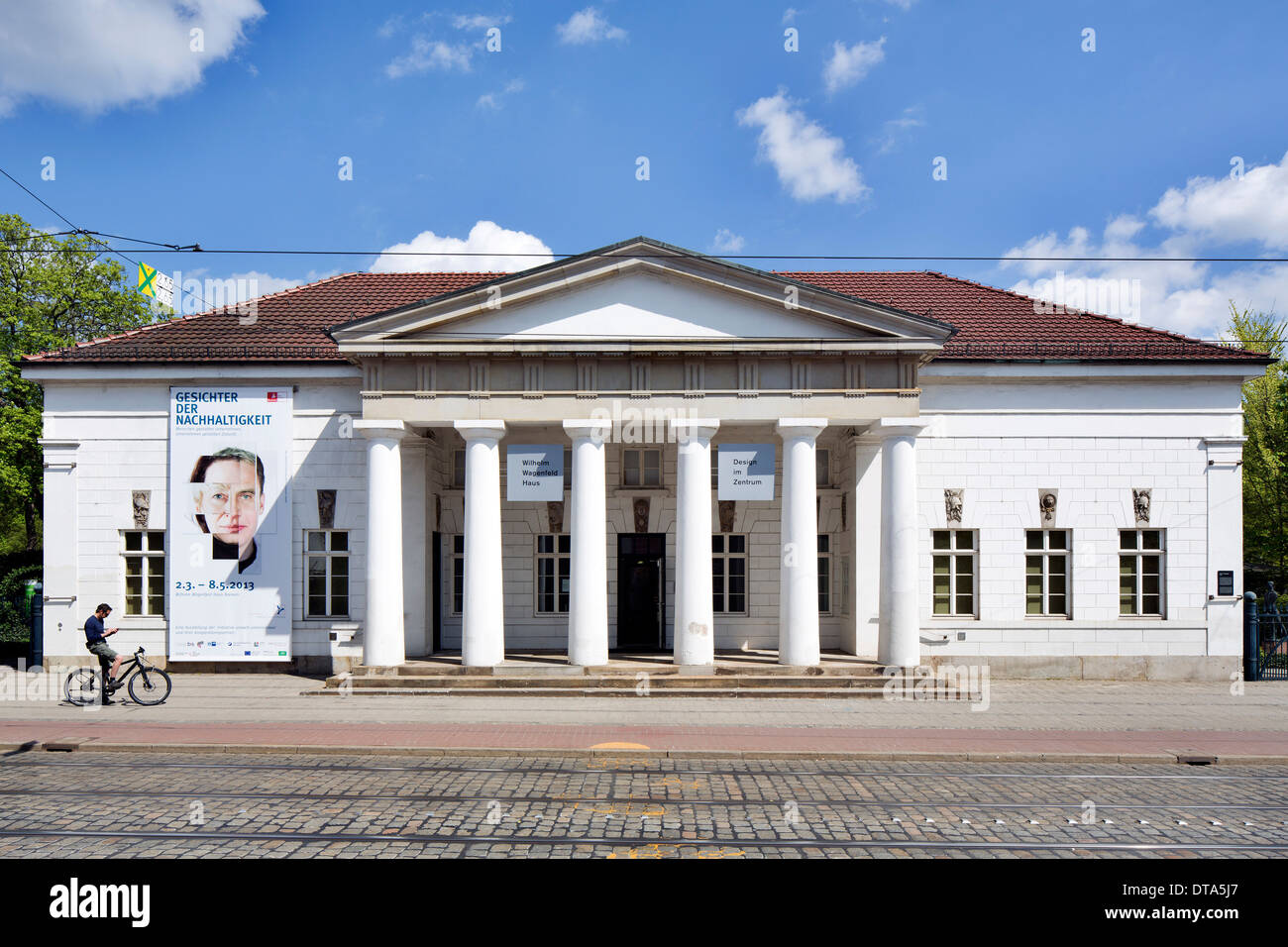 Ostertorwache, Wilhelm-Wagenfeld-house, Wallanlagen, Bremen, Bremen, Germany Stock Photo