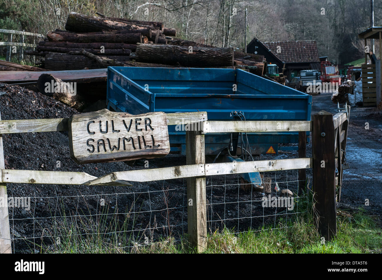 culver sawmills Stock Photo
