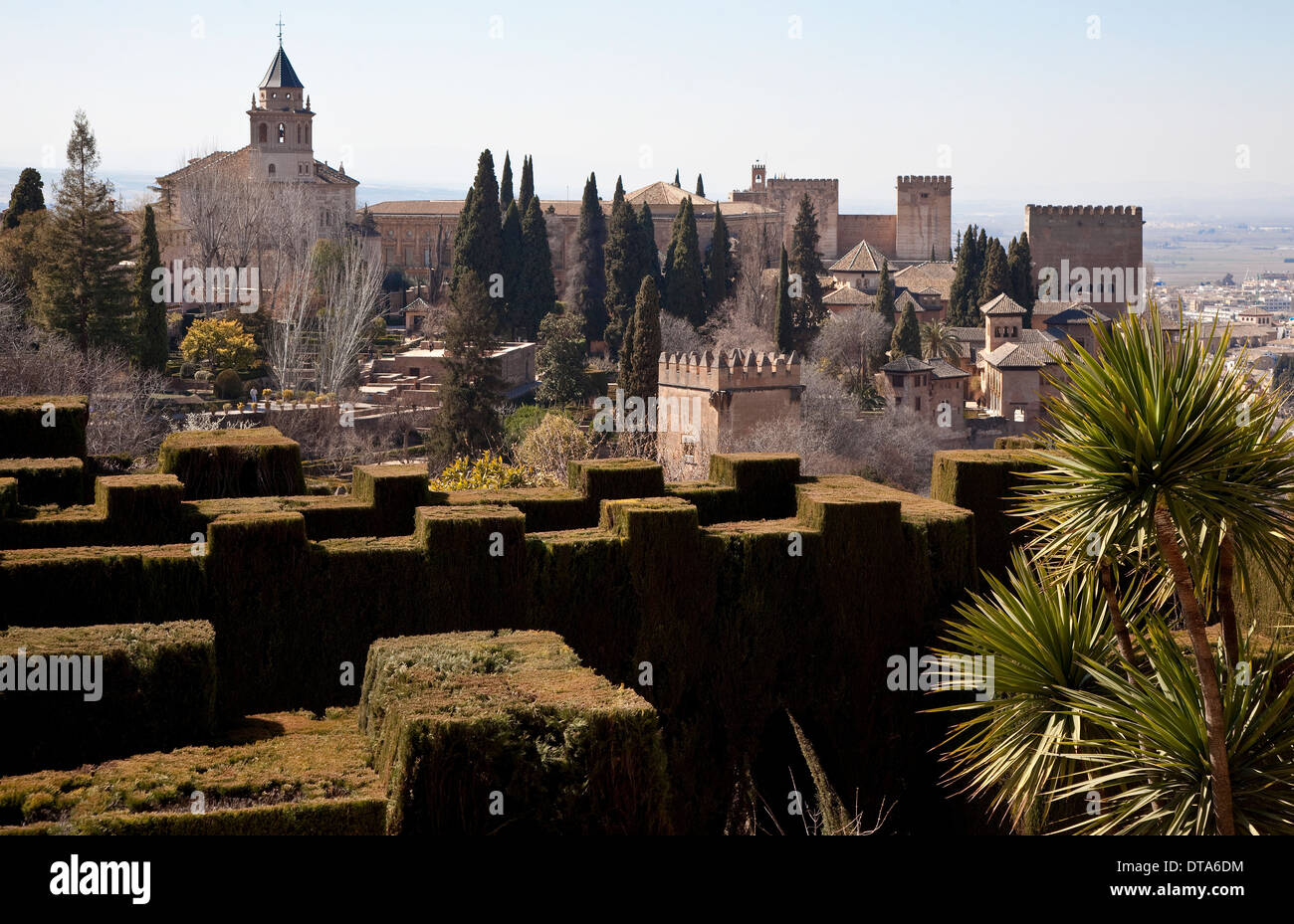 Granada,  Alhambra Stock Photo