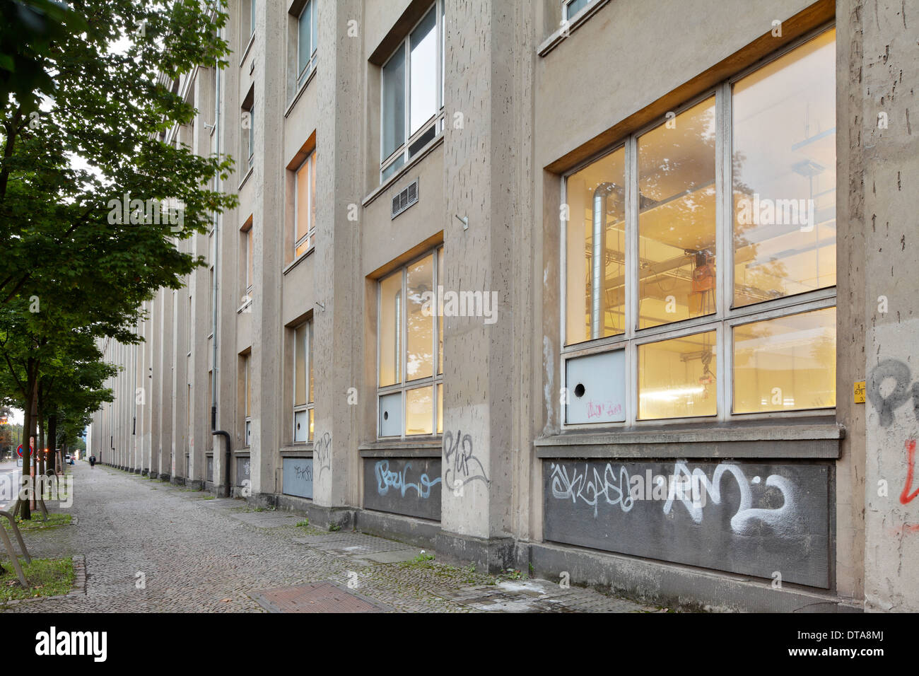 Berlin, Germany, the building of the former national automobile company Stock Photo