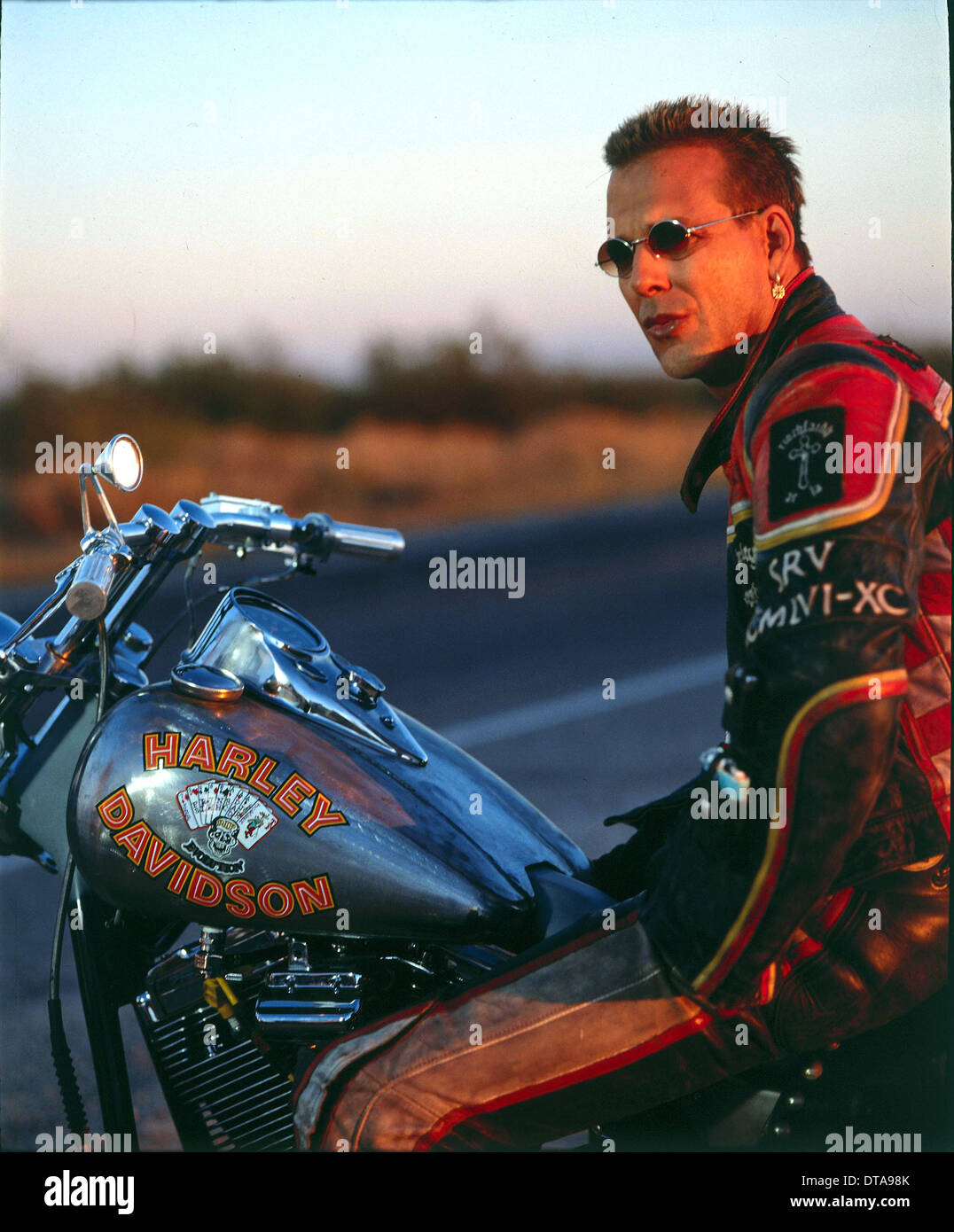 Mickey Rourke Harley Davidson And The Marlboro Man 1991 Stock Photo Alamy