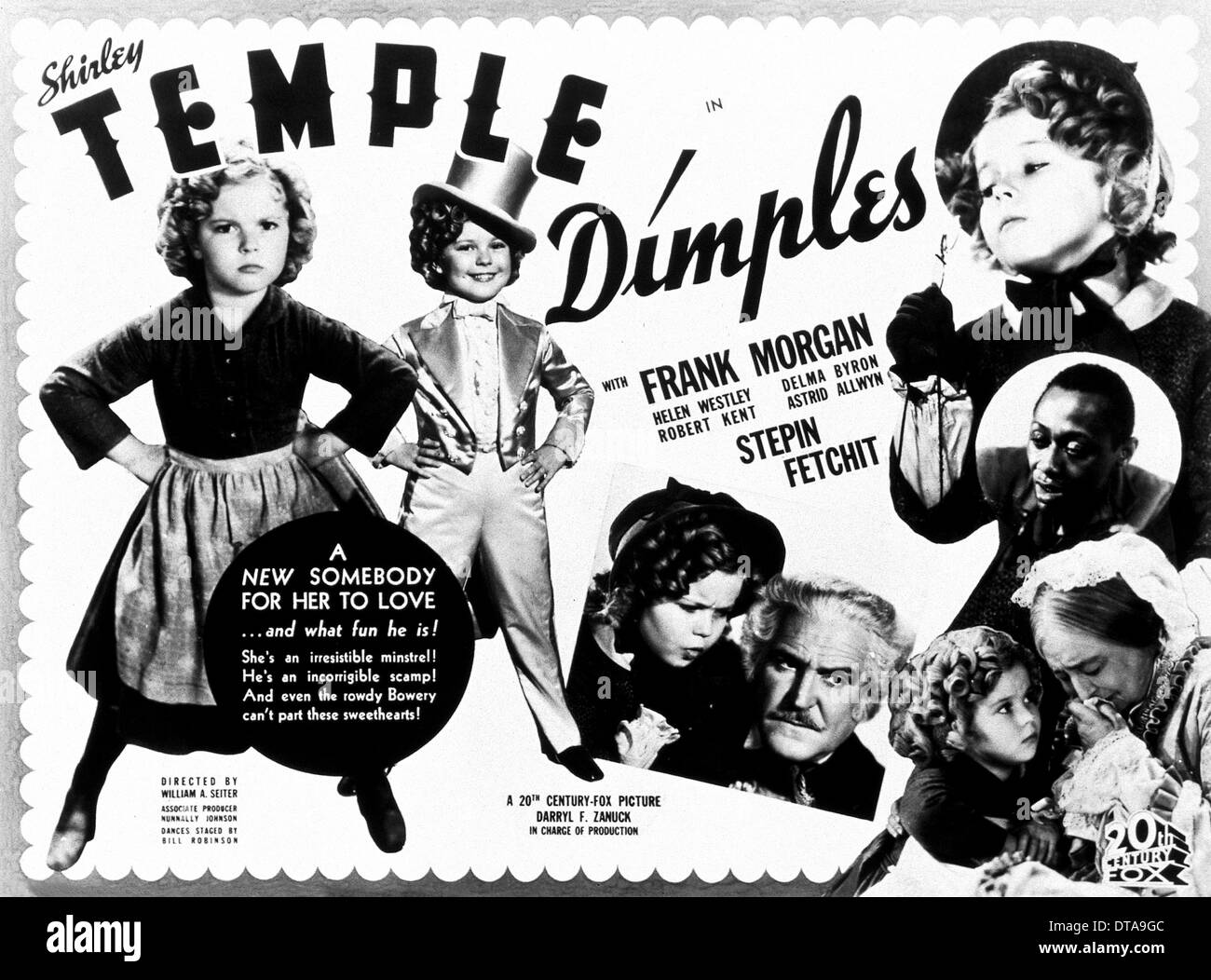 MOVIE POSTER DIMPLES (1936) Stock Photo