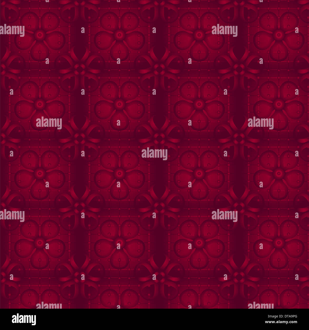 Floral red wallpaper. Seamless. Vector illustration Stock Photo Alamy