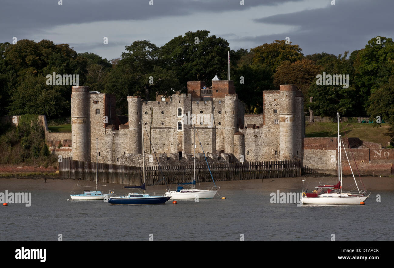 Rochester, Upnor Castle Stock Photo